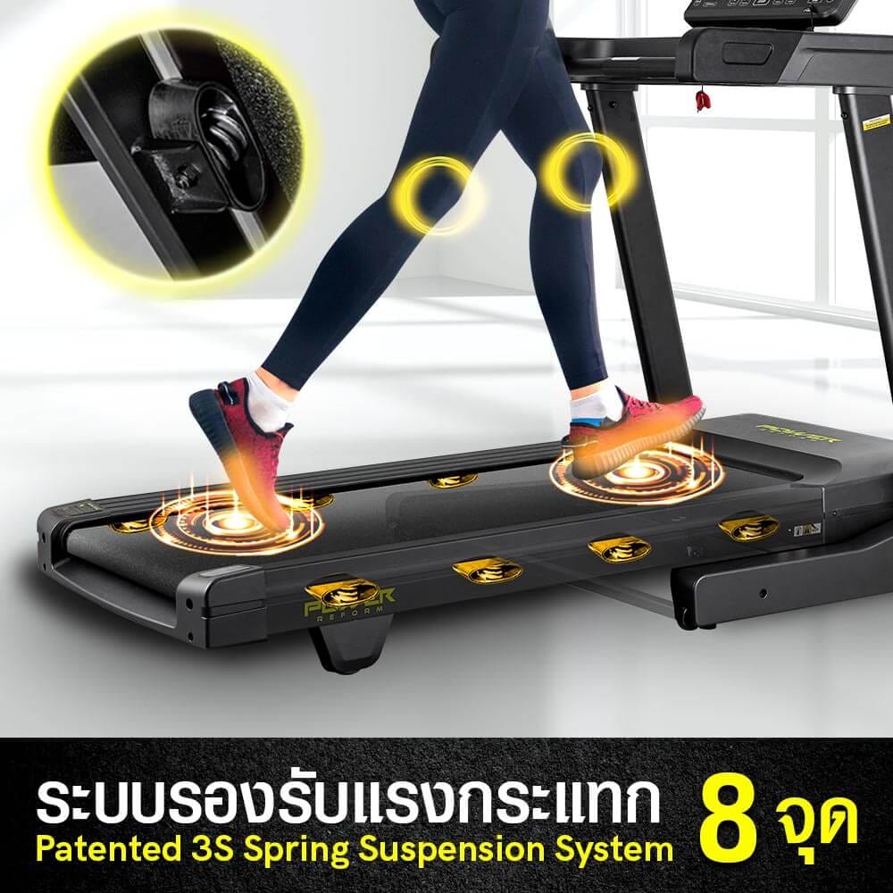 ลู่วิ่งไฟฟ้า POWER REFORM รุ่น PANZER IX-200 มอเตอร์ 3 HP HIGH TORQUE_2